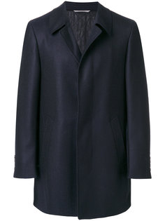 однобортное пальто Canali
