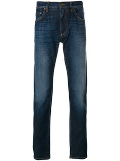 джинсы кроя слим Dolce & Gabbana