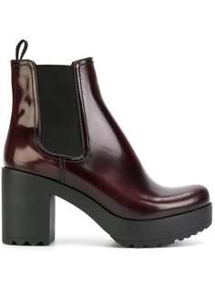 ботильоны на платформе Prada