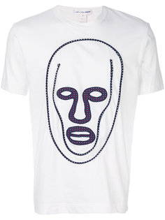 футболка с принтом лица Comme Des Garçons Shirt