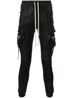 брюки карго со сборкой Rick Owens
