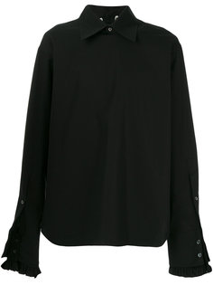 рубашка с присборенными манжетами Ann Demeulemeester