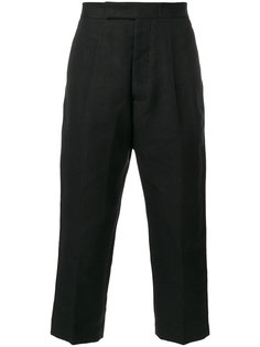 укороченные плиссированные брюки Rick Owens