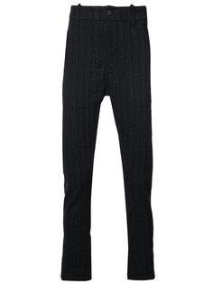 брюки в полоску Ann Demeulemeester