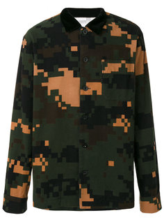 рубашка Sacai Camouflage Sacai