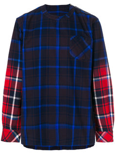рубашка в клетку Sacai