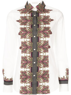 рубашка с узором "пейсли" Etro