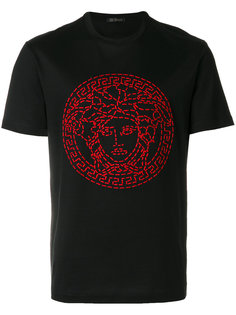футболка с вышивкой Medusa Versace