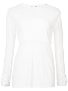 PSWL Paneled Gauze Top Proenza Schouler