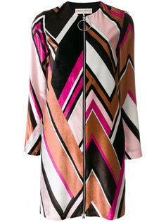платье на молнии спереди Emilio Pucci