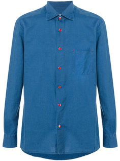 рубашка строгого кроя Kiton
