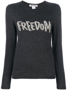 джемпер с вышивкой Freedom Comme Des Garçons Comme Des Garçons