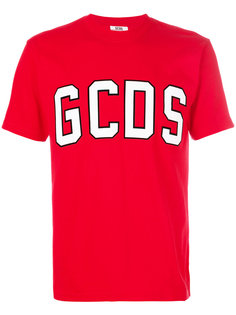 футболка с принтом-логотипом Gcds