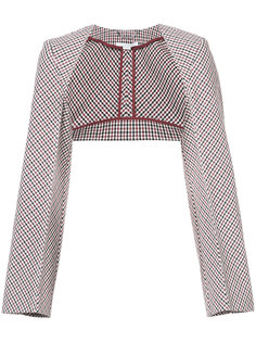 check bolero Stella McCartney