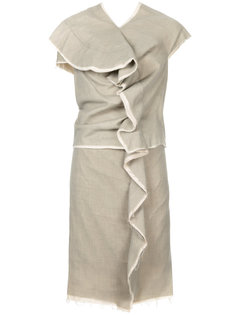 юбочный костюм с рюшами Comme Des Garçons