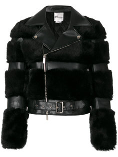 куртка с отделкой из искусственного меха  Comme Des Garçons Noir Kei Ninomiya