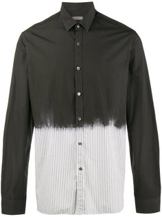 рубашка эффектом краски Lanvin