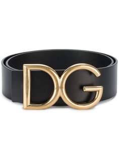 ремень с пряжкой-логотипом Dolce &amp; Gabbana