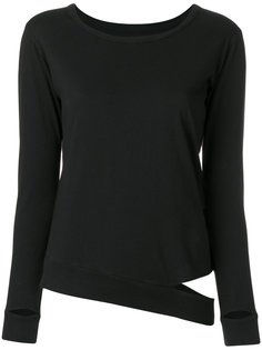 футболка с разрезом Mm6 Maison Margiela