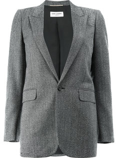 однобортный пиджак Saint Laurent