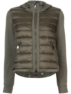 padded front hooded jacket Moncler