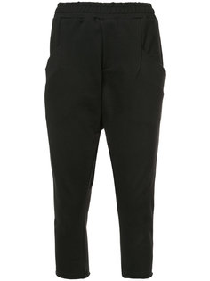 drop-crotch cropped sweatpants Baja East