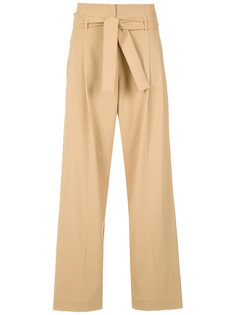 paperbag waist palazzo trousers Egrey