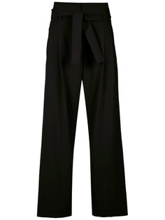 paperbag waist palazzo trousers Egrey