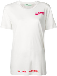 футболка с розой Off-White