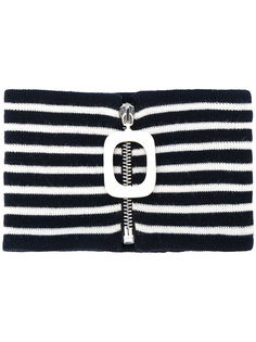 полосатое колье на молнии JW Anderson