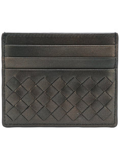 визитница с плетением Intrecciato Bottega Veneta