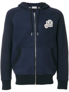 худи с двойным логотипом Moncler