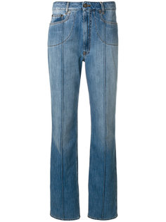прямые джинсы с полосками  Maison Margiela