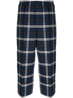 укороченные клетчатые брюки Dsquared2