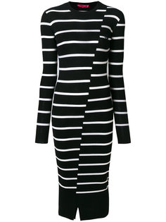 платье в полоску  McQ Alexander McQueen