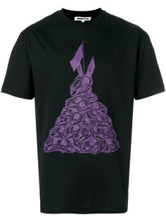 футболка с принтом Bunny McQ Alexander McQueen