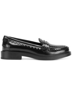 лоферы с зигзагообразным декором Tods Tod`S
