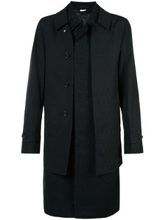 многослойное твидовое пальто Comme Des Garçons Homme Plus