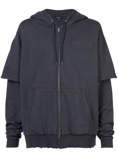 oversized zipped hoodie  R13