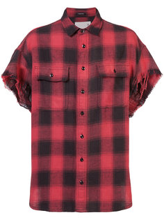shortsleeved plaid shirt  R13