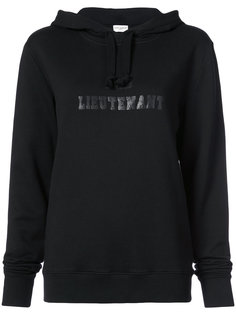 bad lieutenant printed hoodie Saint Laurent
