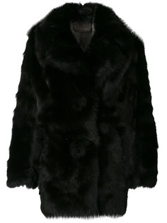 пальто из овчины Prada