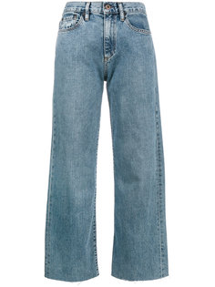 широкие укороченные джинсы Simon Miller