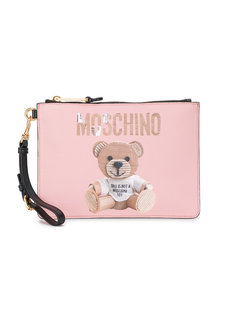 клатч с принтом Teddy Bear Moschino