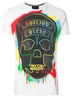 футболка с принтом черепа Philipp Plein