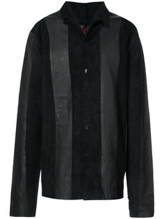 panelled shirt jacket Ma+ MA!