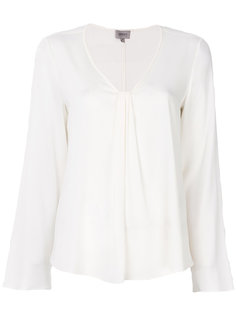 блузка с мягкими складками Armani Collezioni