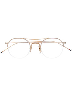 очки с оправой "авиатор" Thom Browne Eyewear