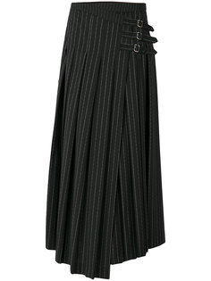 плиссированная юбка с пряжками McQ Alexander McQueen
