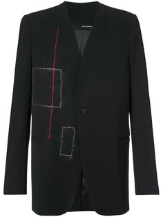 contrast seam blazer Isabel Benenato
